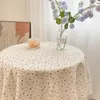 Table Cloth White Lace Tablecloth Tea Gauze Dustproof Cover Pad