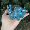 Decorative Objects Figurines Octopus Sculpture Luminous Resin Statue Outdoor Garden Landscape Ocean Fluorescence Home Decoration 230802