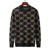 디자이너 스웨터 남성 고품질 풀오버 긴 슬리브 스웨터 스웨트 셔츠 자수 니트웨어 편지 여성복 겨울 M-3XL