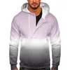 Sweats à capuche pour hommes Hommes Une grande poche de couleur assortie Oversize Hooded Sweetshirts Tops Half Zipper Pull à manches longues Casual Male Outfits