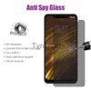 Cell Phone Screen Protectors Privacy Tempered Glass for Xiaomi Mi 9 10 9T 10T Lite SE Pro 5G Mi A1 A2 A3 Lite Anti Spy Glare Screen Protector Protective Film x0803