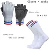Sports Gloves Rower Sockins Sockin Halffinger Rower Men Aero Bike Guantes Ciclismo 230802