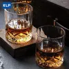 Vinglas KLP Crystal Whisky Bar Glass för att dricka bourbon whisky cocktails Cognac