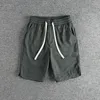 Shorts Masculino 2023 Estéreo com Letras em Relevo Padrão Casual Com Sarja Tecido Respirável Tendência Esportiva Capris 390