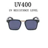 Zonnebril Punk Vierkant Voor Mannen Retro Steampunk Vrouwen Vintage Mode Bril Drop Lunette De Soleil Homme