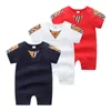 Child Jumpsuit Baby Clothing Newborn Jumpsuit Summer Children's Suit Short Sleeved Jumpsuit Baby Jumpsuit