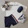 Erkek tişörtleri gevşek büyük boyutlu uyum kısa kollu t-shirt erkekler düşürdü omuz fitness giyim tişört yaz spor salonu vücut geliştirme üstleri tees 230802