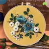 Chinese Style Products Flowers Pattern Embroidery for Beginners Hand Embroidery Adults Kids Cross Stitch Kits with Instructions DIY Kits