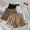 Women's T Shirts High Waist Casual A-line Suit Shorts Wide-leg Loose And Thin Pants Women