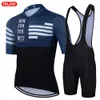 Set di maglie da ciclismo Set da bici da strada Abbigliamento da uomo Estate MTB Abbigliamento da squadra Manica corta Uniforme Triathlon Skinsuit Ropa De Hombre 230802