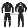 Motorkleding Herfst Winter Motorjas sets Waterdicht Winddicht moto jas Jersey broek Moto Suit Touring Kleding Jaqueta Motoqueiro x0803