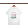 T-shirts pour hommes T-shirts pour hommes Designer Casablancas Man S T-shirts pour femmes avec des lettres imprimées à manches courtes Summer Casablanc Men Loose Tees Dhmpu