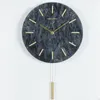 Wanduhren Schwarz Einzigartige Uhr Design Stille Klassische Zimmer Japan Automatische Luxus Kreative Reloj De Pared Decorarion