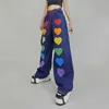 Embroidered High Waist Jeans Chic New Slim Straight Women Pants Female Casual Jeans