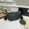 Trzy w jednym Mahjongach Nowe 2023 Wiosna nowa torebka w stylu koreańsku na ramię Messenger Bag Fashion Drukowana torba damska hurtowa