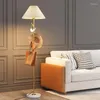 Golvlampor oufula nordisk lampa fashionabla modern familj iiving rum sovrum kreativitet ledd dekorativt stående ljus