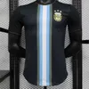 Herrspår Den argentinska mästaren Tshirt firar Messis avslappnade plussize fotbollströja i svart och guld 230802