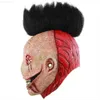 Masques de fête effrayant masque de clown effrayant avec cheveux horreur diable masque de tête de clown costume d'halloween masques de fête L230803