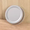 Dinnerware 4pcs Wide Mouth Canning Jar Lids And Ring Replacement Leak Proof Regular Bands Storage Can Covers For