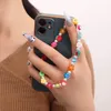 キーチェーン電話ジュエリー女性の女の子のためのアクリル素材のファッションアクセサリー