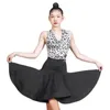 Stage Wear Square Dance Skirt Black Body Pull Rope Safety Pants Latin For Woman Fishbone
