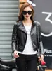 Kvinnorjackor Fitaylor Spring Autumn Women Punk Leather Jacket Pu Faux Leather Jackets Basic Bomber Leather Motorcykel Black Coat 230803