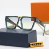 gafas de sol para hombre diseñador hexagonal doble puente moda lentes de vidrio UV con estuche de cuero Gafas de sol para hombre mujer 9 colores firma triangular opcional SIN CAJA