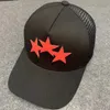 2023 Новая дизайнерская мода Бейсболка Amirs для мужчин Письмо Fashion Amis Hat Trucker Amirs Женская высококачественная вышивка букв Роскошная шляпа Amis Cap 2654