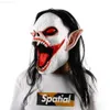 Party Masks Halloween Fangs Vampire Monster Latex Mask Masquerade Party Horringing Supplies Cosplay Costume Accessories L230803