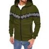 Men's Hoodies Full Zip Hoodie Solid Color Jacket Coat Polka Dot Zipper Sweatshirt Tactical Top Black Sweater Long Sleeve Blue Gray Blac