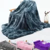 Couvertures TECHOME Shaggy jeter couverture pour lits doux longue peluche couvre-lit moelleux fausse fourrure couvre-lit canapé canapé 230802