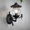 Wandlampen Europese Outdoor Waterdichte Balkonlamp Hal Creatieve Vogel Puur Aluminium Schansen Verlichtingsarmaturen
