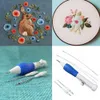 Chinese Style Products New Embroidery Pen Set Three -Dimensional Embroidery Design Practical ABS Plastic DIY Weaving Needle Knitting Tool R230803