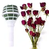 Louça 8 peças suportes de buquê com cabo floral para festa de casamento arranjo de flores artificiais