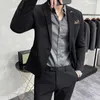 Costumes pour hommes British Korean Version Slim Business Man Dress Suit