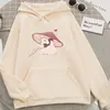 Felpe con cappuccio da donna Fungo Kawaii Felpa con cappuccio Pacthwork Girocollo Harajuku Poliestere Maniche raglan Felpa Teen Girls Abbigliamento alla moda