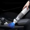 Aspirapolvere ricaricabile senza fili per auto Aspirapolvere portatile portatile per autoveicoli per aspirazione a ciclone Collettore di polvere 230802