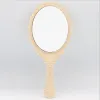 Makeup Mirrors Ladies Vintage Repousse Owalny Kwiatowy Ręka Utrzymana komoda Romantyczne koronkowe ręczne lustrzane lustro Brązowe Srebrny Złoty Pink Kosmetyczny LL