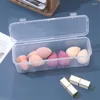 Storage Boxes Place Freely Cosmetics Light And Convenient Plastic Box Long Design Not Easy To Deformation Makeup Brush