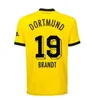 Reus Futbol Formaları 2023 Ev Dortmund Schulz Brandt Bellingham Sancho Haller Gömlek Witsel Malen Çocuk Kiti Futbol Üniformaları 22/23/24