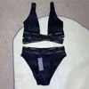 Luksusowe bikini ustawie kobiety wyściełane seksowne push upnie strojów kąpielowych podzielone kostium kąpielowy uroczy kostium kąpielowy czarny kobieta na plażę świąte