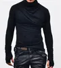 Мужские рубашки Men Men Turtleneck футболка с длинными рукава