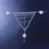 Seksowny łańcuch body Tassel Rhinestone Biełdak dla kobiet Łańcuch wiązki pasa Crystal Metties Mintie