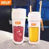 Narzędzia do warzyw owocowych maszyn do sokuryntu Przenośne Blendery domowe bezprzewodowe blender butelka kuchenna Chopper Smoothie Electric Orange Mini urządzenia 230802