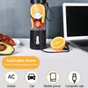 Fruit Groente Gereedschap 530ML Krachtige Draagbare Blender voor Smoothies Shakes USB Oplaadbare Keukenmachine Mixer Machine Mini Juicer Cup 230802