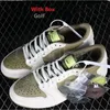 Mule Golf University Bred Blue Low Golf Olive Shoe Running Shoes Metallic Green Triple White Purple Smoke Men Kvinnor med Box Wholesale Golf Sports Royal Toe Ny