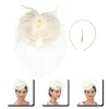 Банданас Top Hat Women Banquet Bride Headrress Head radres