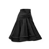 Stage Wear Square Dance Skirt Black Body Pull Rope Safety Pants Latin For Woman Fishbone