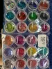 Nail Glitter 24 kleuren Art Decoraties Poeders Set 3D Holografische Ronde Hexagon Ontwerp Pailletten DIY Accessoires Benodigdheden 230802