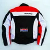 Motorcycle Apparel Moto for Honda HRC Jacket Racing Team Team Motorcycle Riding Summer Mesh Protection Coat مع الحماية X0803